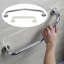 2 шт поручень для ванной, нескользящая безопасность баланс вспомогательная ручка для рукоделия пожилых детей травма, нержавеющая