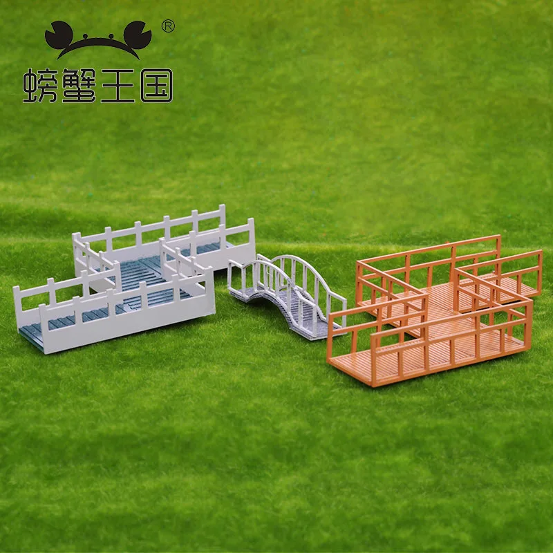 

DIY Architecture Sand Table Model Material Mini Bridge Model Bridge Arch Zigzag Bridge fang gu qiao