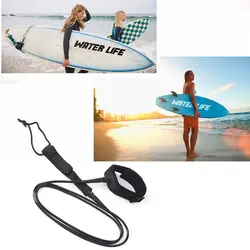 ТПУ серфинга доска для серфинга поводок супер сильный весло доска ножной шнур веревка для ног M7DC