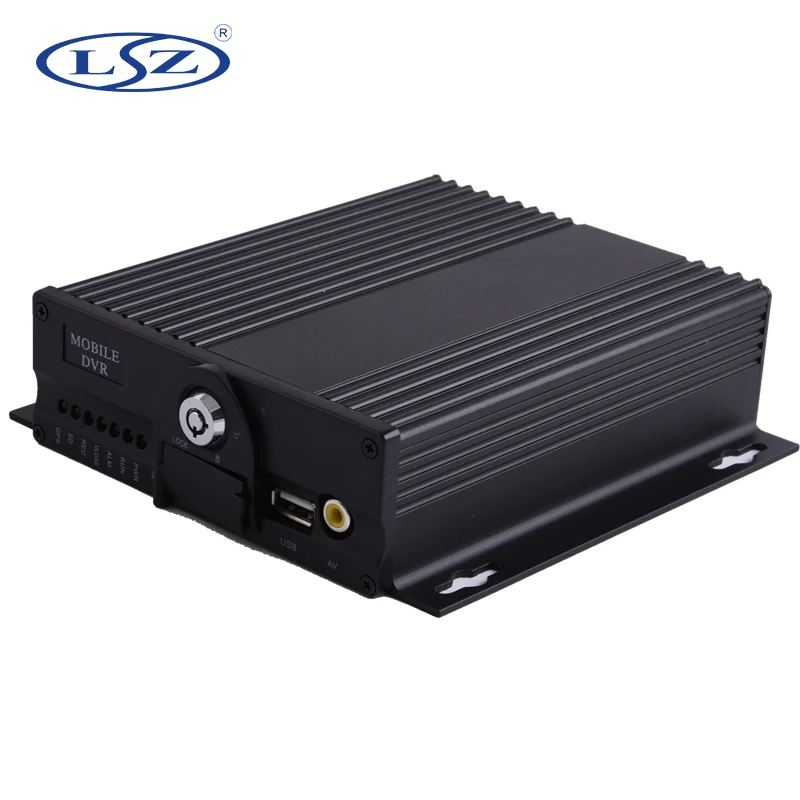 Мобильный видеорегистратор AHD 720P 3G GPS Dual SD Card 4ch для школьного автобуса такси