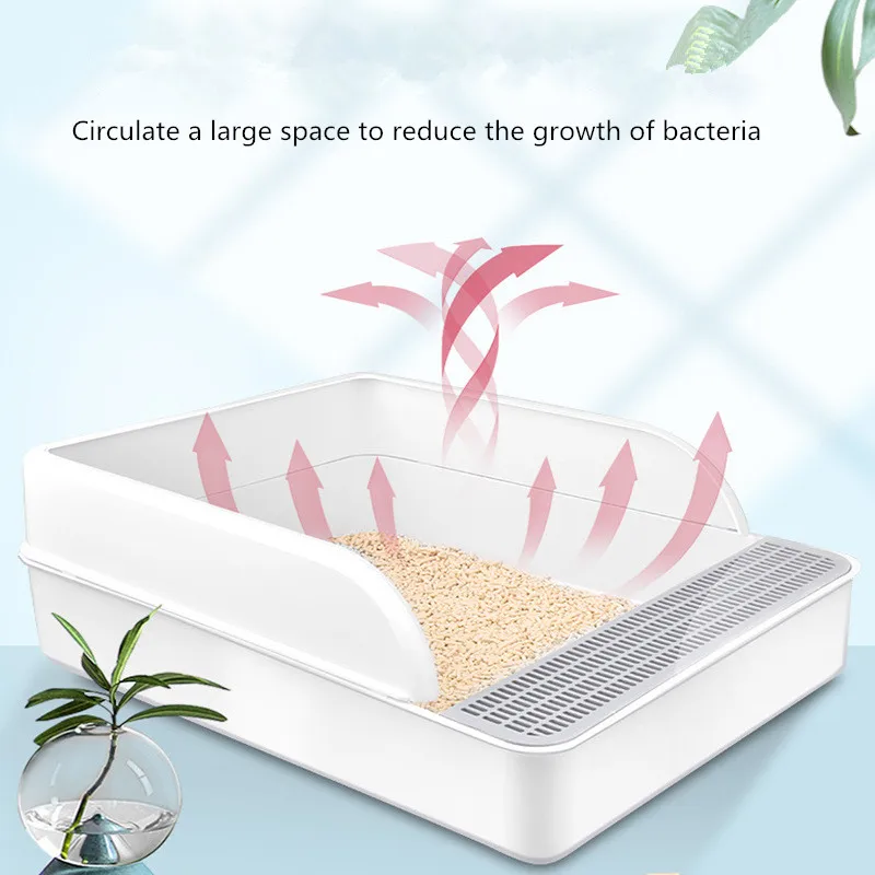 Cats Litter Box Pet Toilet Bedpan Anti Splash Cat Dog Tray Pet Toilet Dog Clean Toilette Home Plastic Sand Box Supplies Cats Litter Box Pet Toilet Bedpan Anti Splash Cat Dog Tray Pet Toilet Dog Clean Toilette Home Plastic Sand Box Supplies