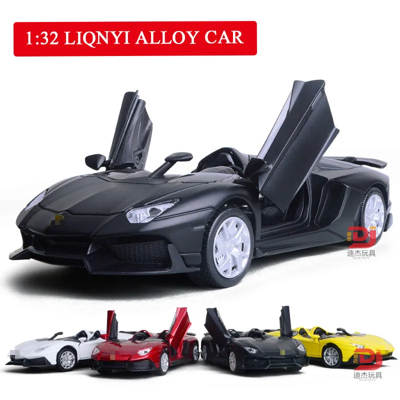 

Led Flash LP770 1:32 Lamborghinis Car Alloy Sports Car Model Diecast Sound Super Racing Lifting Tail Hot Car Wheel For Children