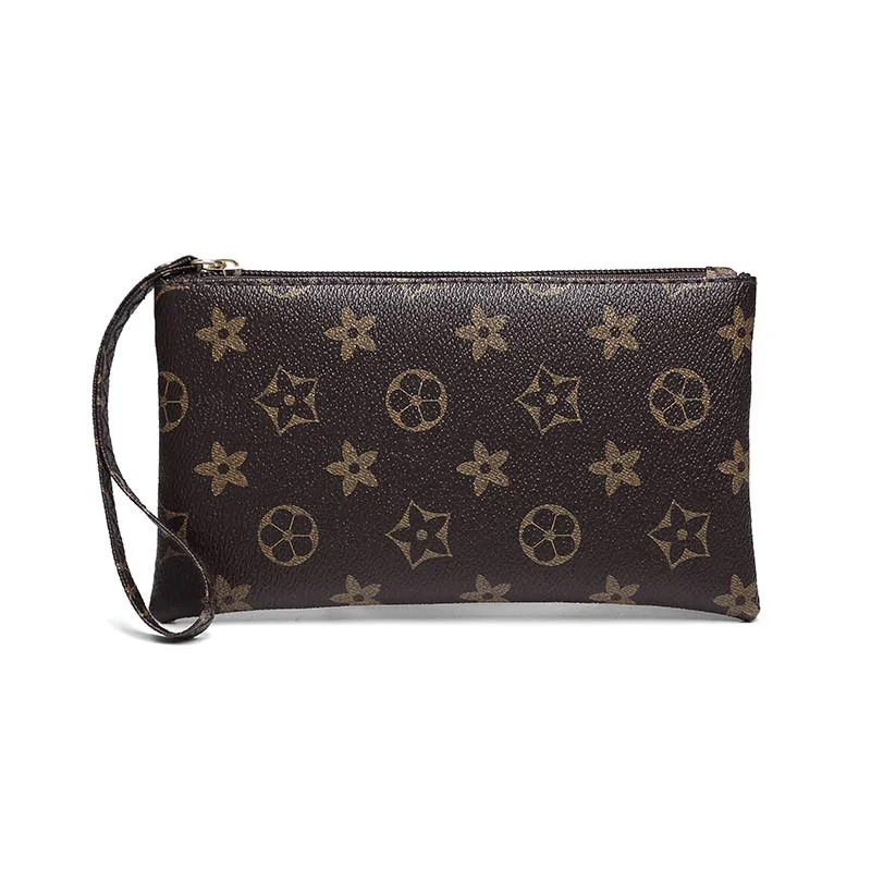 

Small Change Key Wallet Zipper Coin Purse Print Pattern Horizontal Square Women Coin Purse