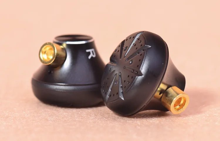 YMHFPJ DIY гарнитура с mmcx наушники вкладыши плоской головкой HiFi бас DJ тяжелыми басами