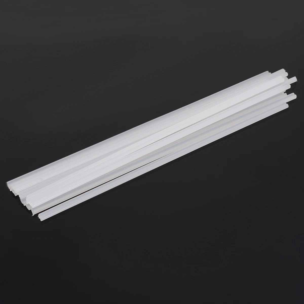 50Pcs Plastic Welding Rods Car Bumper Repair PP Plastic Electrodes for Welder Gun Sticks Kit Tools for Hot Air Gun Welding White