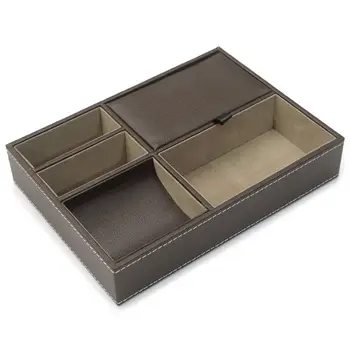 

Hot Desktop Storage Box Office Organize Tray Necklace Stud Earring Keeping Case Box
