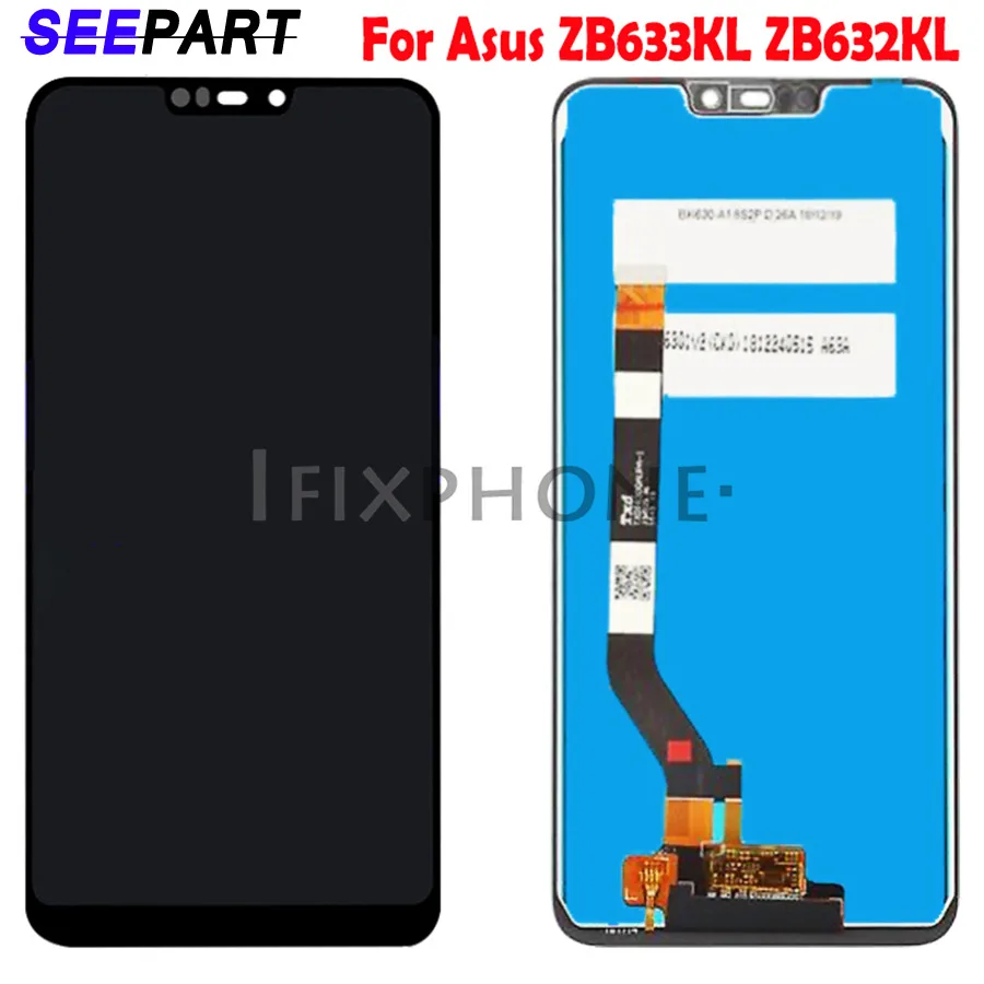 ЖК-дисплей 6 26 дюйма для Asus Zenfone Max M2 ZB633KL/ZB632KL X01AD экран с сенсорной панелью