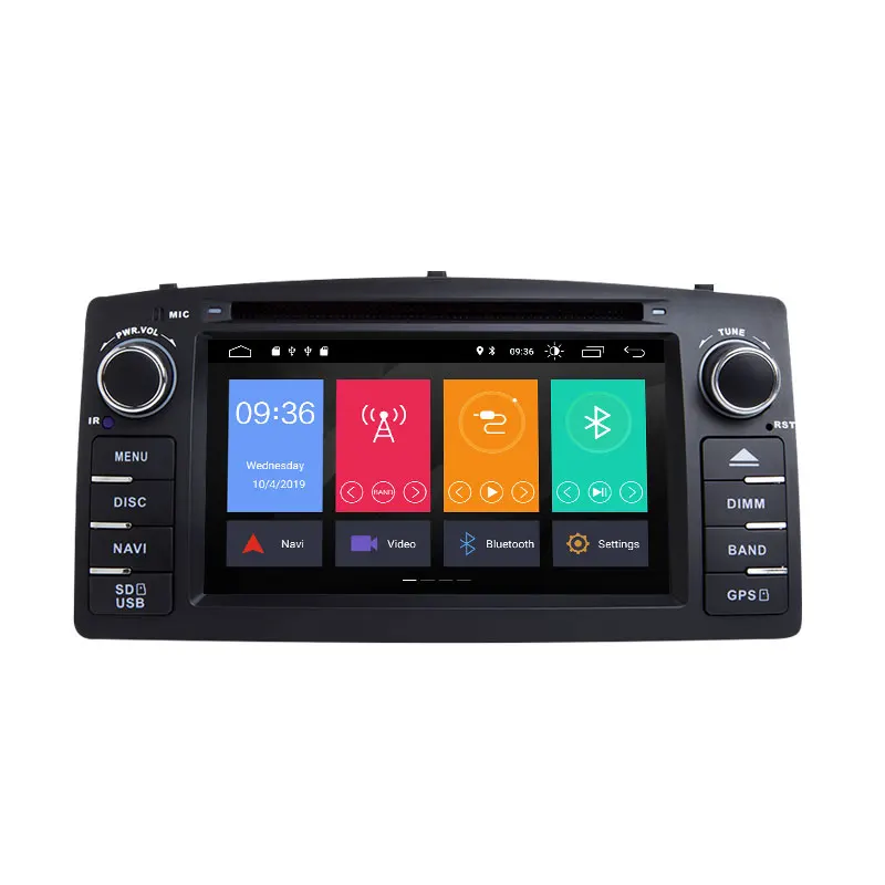 cheap Xonrich Android 9.0 Car DVD Player For Toyota Corolla E120 BYD F3 2 Din Car Multimedia Stereo GPS AutoRadio Navigation Wifi OBD2