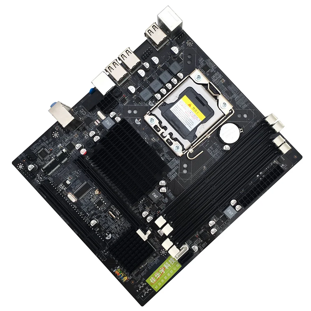 1366 LGA1366 X58 LGA 1366 материнская плата X58 материнская плата X58 C3 материнская плата ECC сервер Xeon Intel i7 32 Гб 4 DDR3 разъем ATX