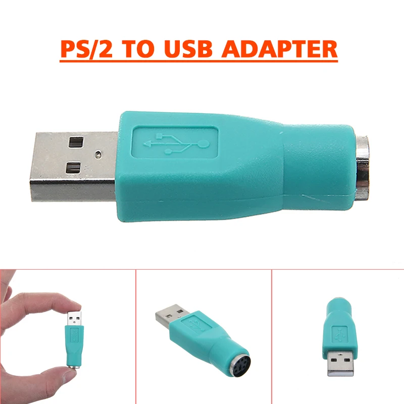 Адаптер USB мама в PS/2 порта папа конвертер клавиатуры мыши компьютера ПК адаптер
