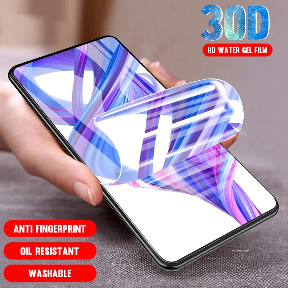 

Full Cover For Nokia X6 2018 6.1 Plus Front Hydrogel Film Screen Protector Ultra Thin Explosion-proof HD Film Not Glass