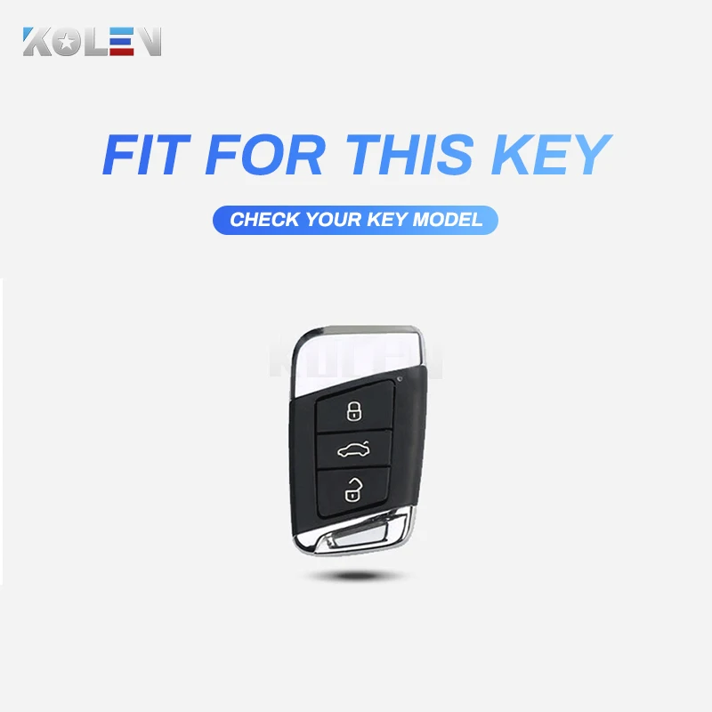 Tpu Leather Car Key Case Cover for VW Volkswagen Passat B8 Magotan Golf Skoda Kodiaq Superb A7