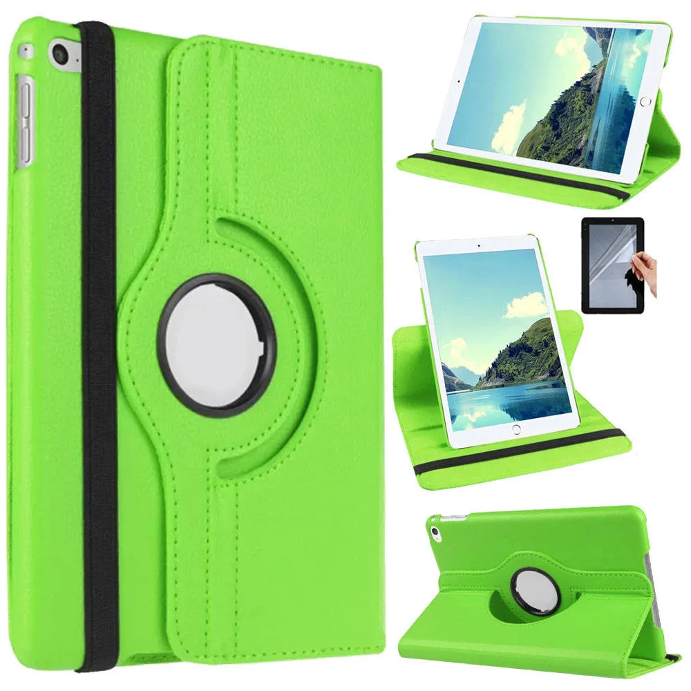 360 Rotating Case Stand Cover For iPad Mini 1 2 3 PU Leather Flip Case Smart Cover Auto Sleep Wake Tablet Case for iPad mini 1 2 3 (2)