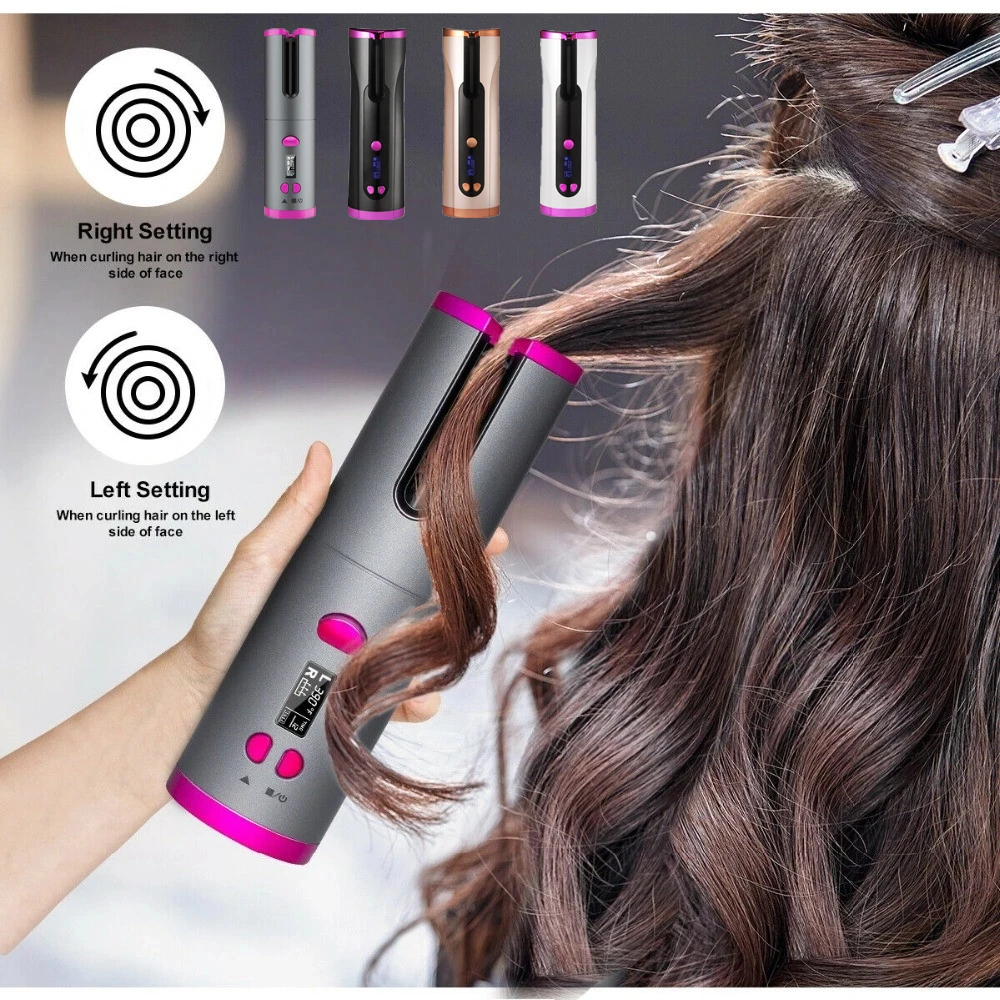 Hair Curler Automatic Auto Ceramic Wireless Curling Iron Hair Waver