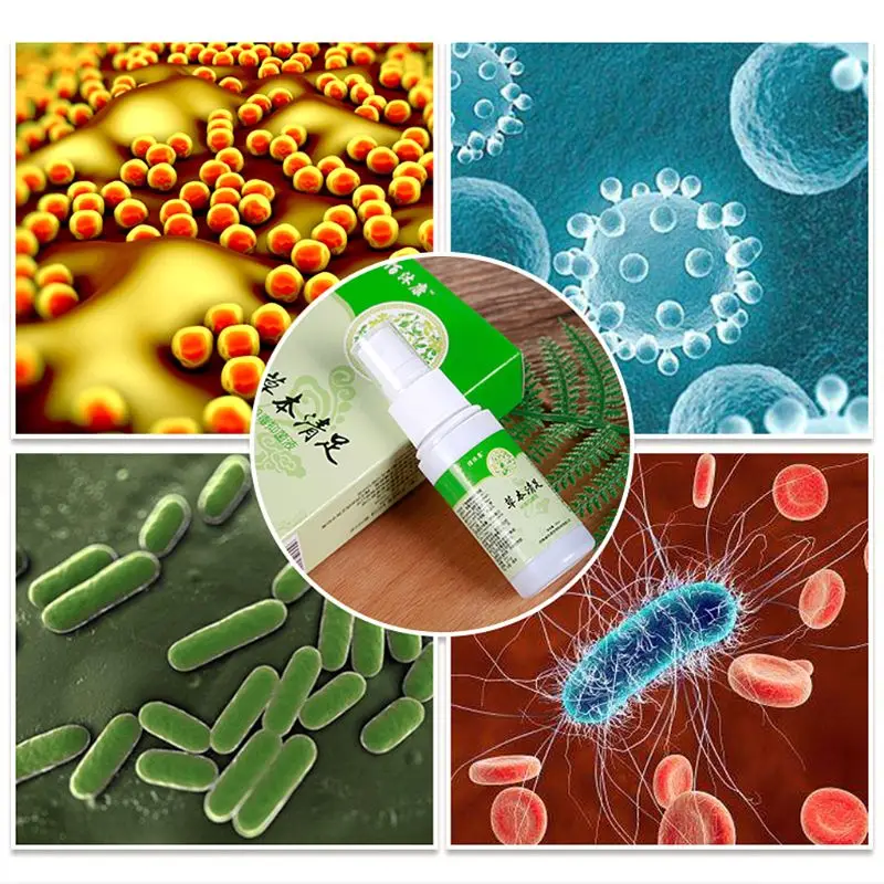 Herbal Foot Spray Antibacterial Deodorant Powder Anti Itch Sweat Feet Liquid