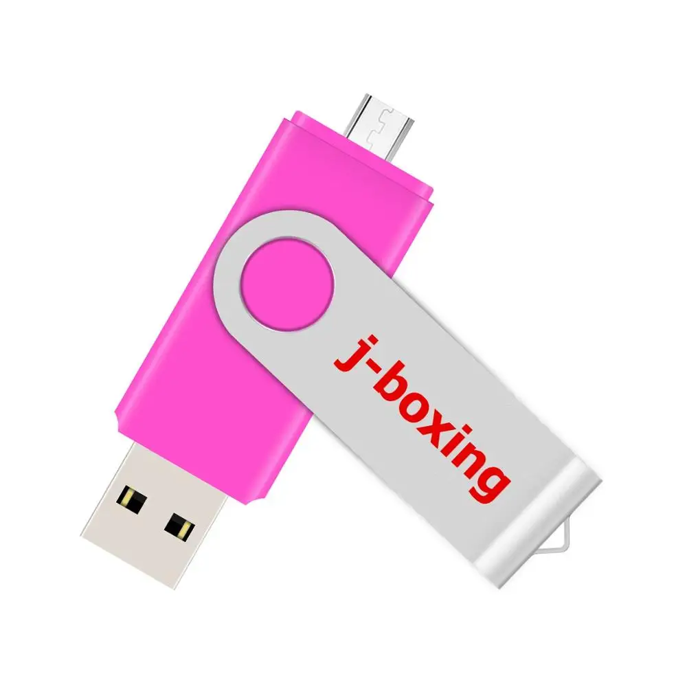 J-boxing розовый 16 Гб OTG USB флеш-накопители двойной порт USB флэш-накопитель Micro Memory Stick для смартфонов samsung huawei LG Tablet