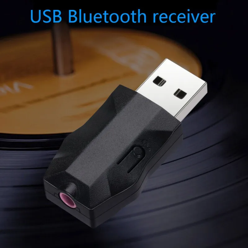 Bluetooth 5,0 передатчик беспроводной ключ адаптер USB ключ для ПК компьютер динамик музыка Skype вызов ноутбук адаптер