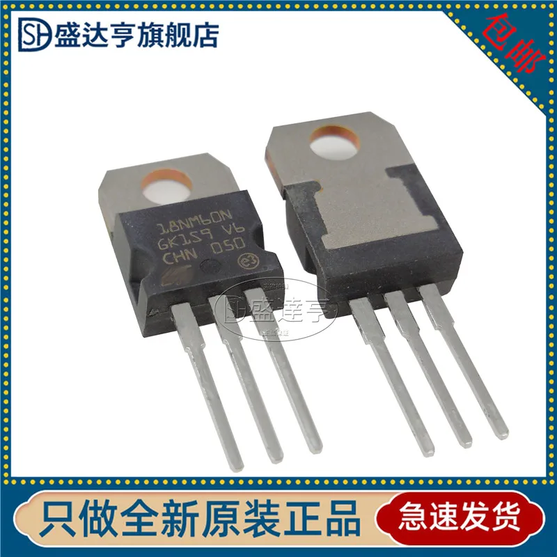 10 шт./лот STP18NM60N 18NM60N 18A 600V TO220 Триод с полевым эффектом и железной головкой |