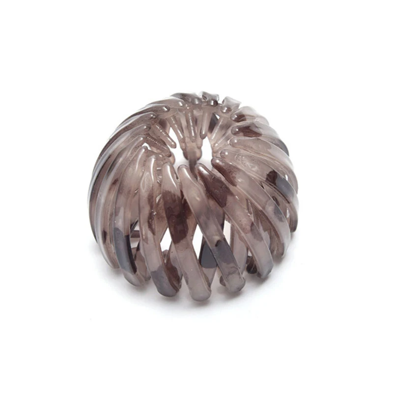 Fashion Bird Nest Ball Head Hairpins Horsetail Buckle Hair Clip Female Plastic Resin Ponytail Holder Hair Claw Hair Accessories goody hair clips Hair Accessories