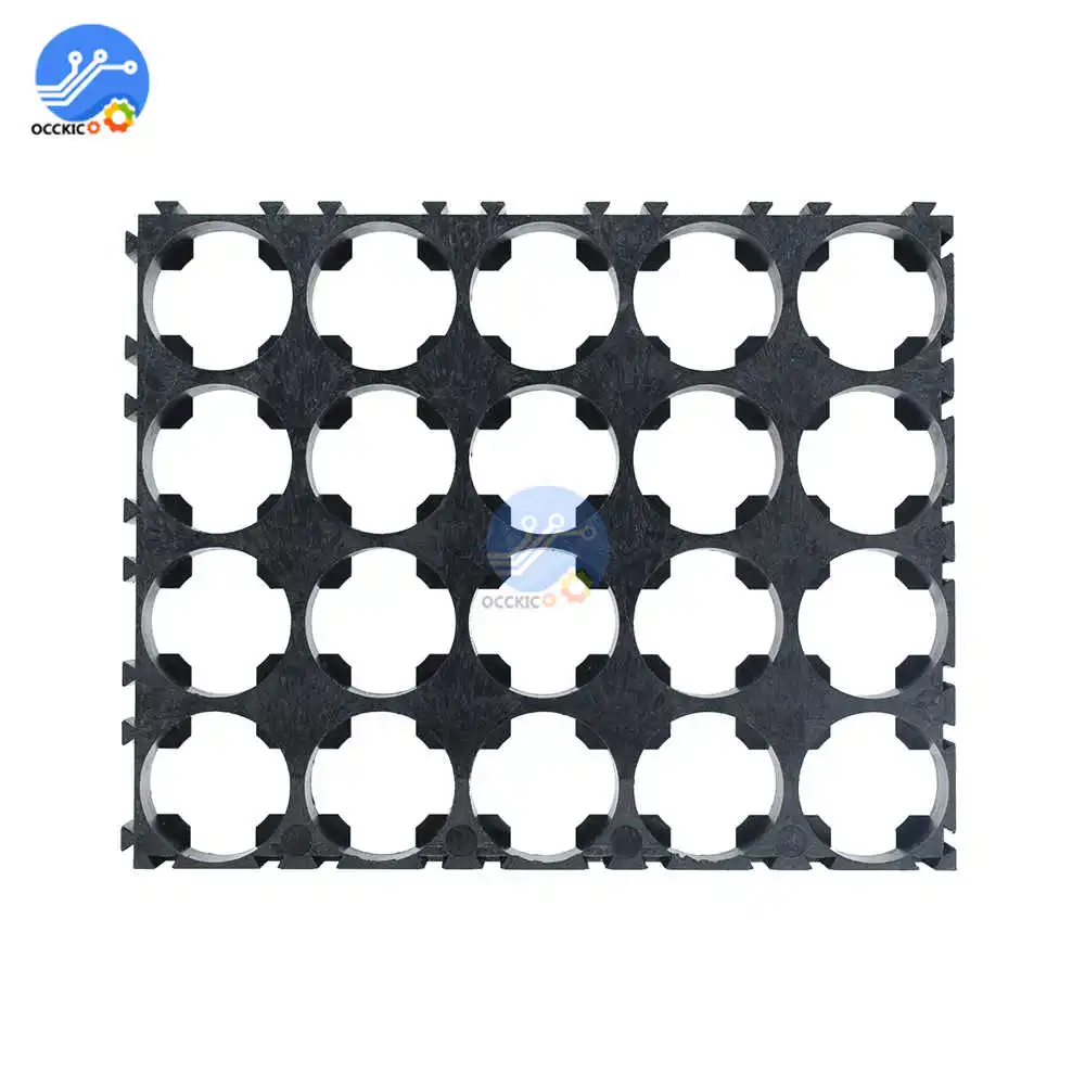 10 шт. пластиковые разделители для батарей 18650 4 Х5 клетка|cell spacer 18650|spacer 18650battery pack