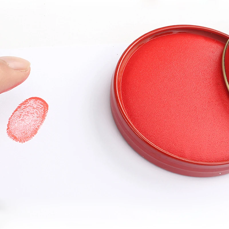 Chinese Art School Supplies Calligraphy Stamp Seal Painting Red Ink Paste Yinni Pad calligraphy stamp seal