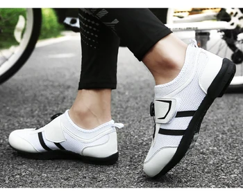 

Road Cycling Shoes sapatilha ciclismo Non-Locking men sneakers women Pro Bike Triathlon Sports Bicycle Riding Athletic Shoes