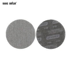 Disques de ponçage à crochet et boucle, filet Anti poussière de 2 à 5 pouces, 10 pièces 