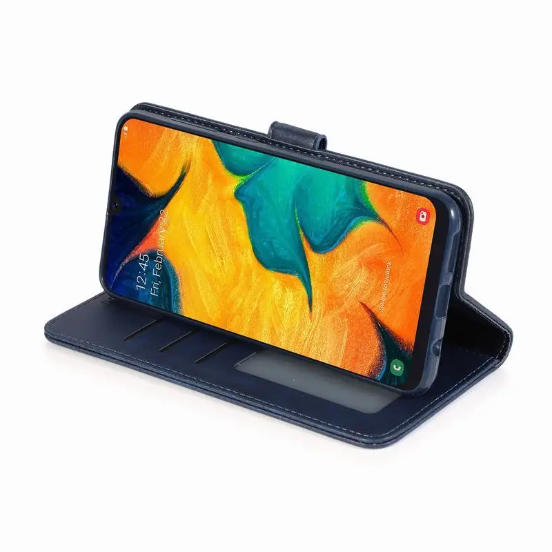 Чехлы для samsung Galaxy A40 S, чехол, роскошный Магнитный Флип-стенд, деловой кошелек, кожаная сумка для телефона samsung A 40 A40S Coque