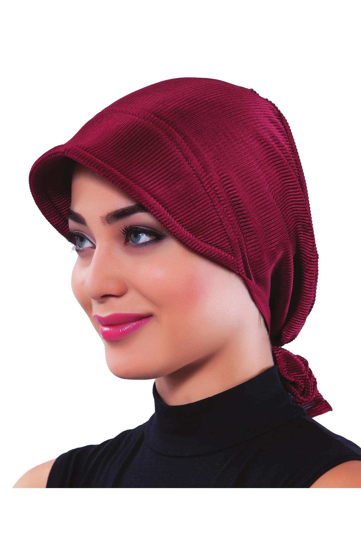 2022 New Fashion Pleat Hat Ready Made Turban Hijab Bonnet Scarf Cancer Cap Special Women Product Beret Bandana Muslim Abaya