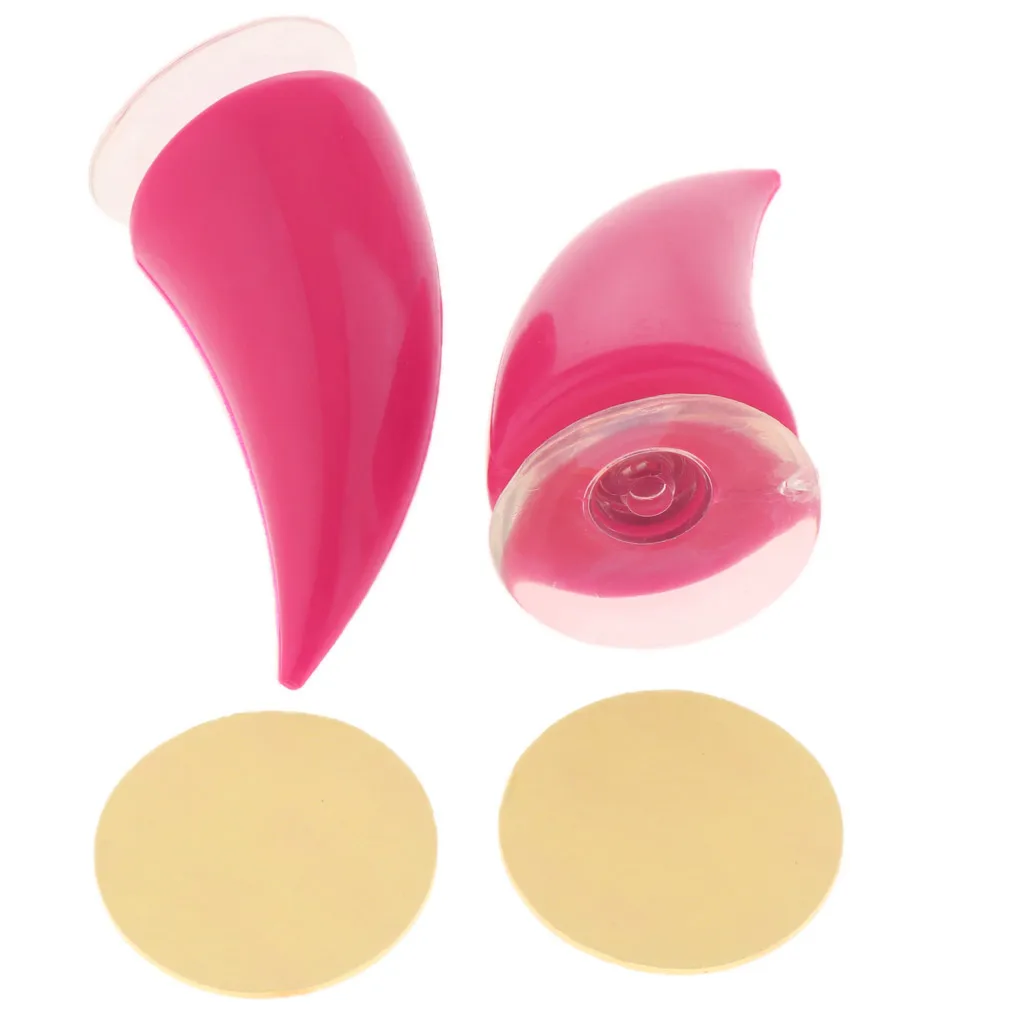 Motorcycle Helmet Horn Devil Suction Cup Stick On Horns for Harley