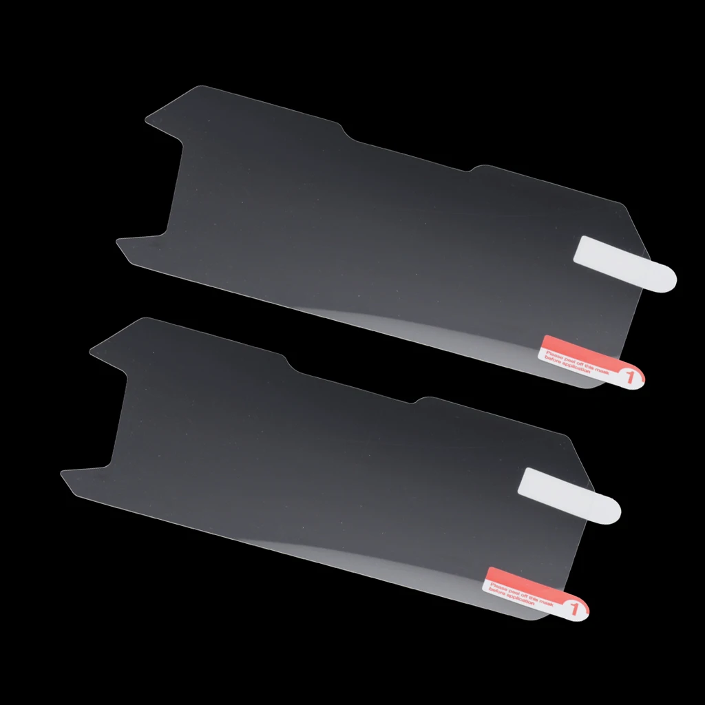 2 Set Motorcycle Screen Protector Scratch Protector For Instrument Dashboard, Suitable For  CB150R 2018, 100 X 100mm