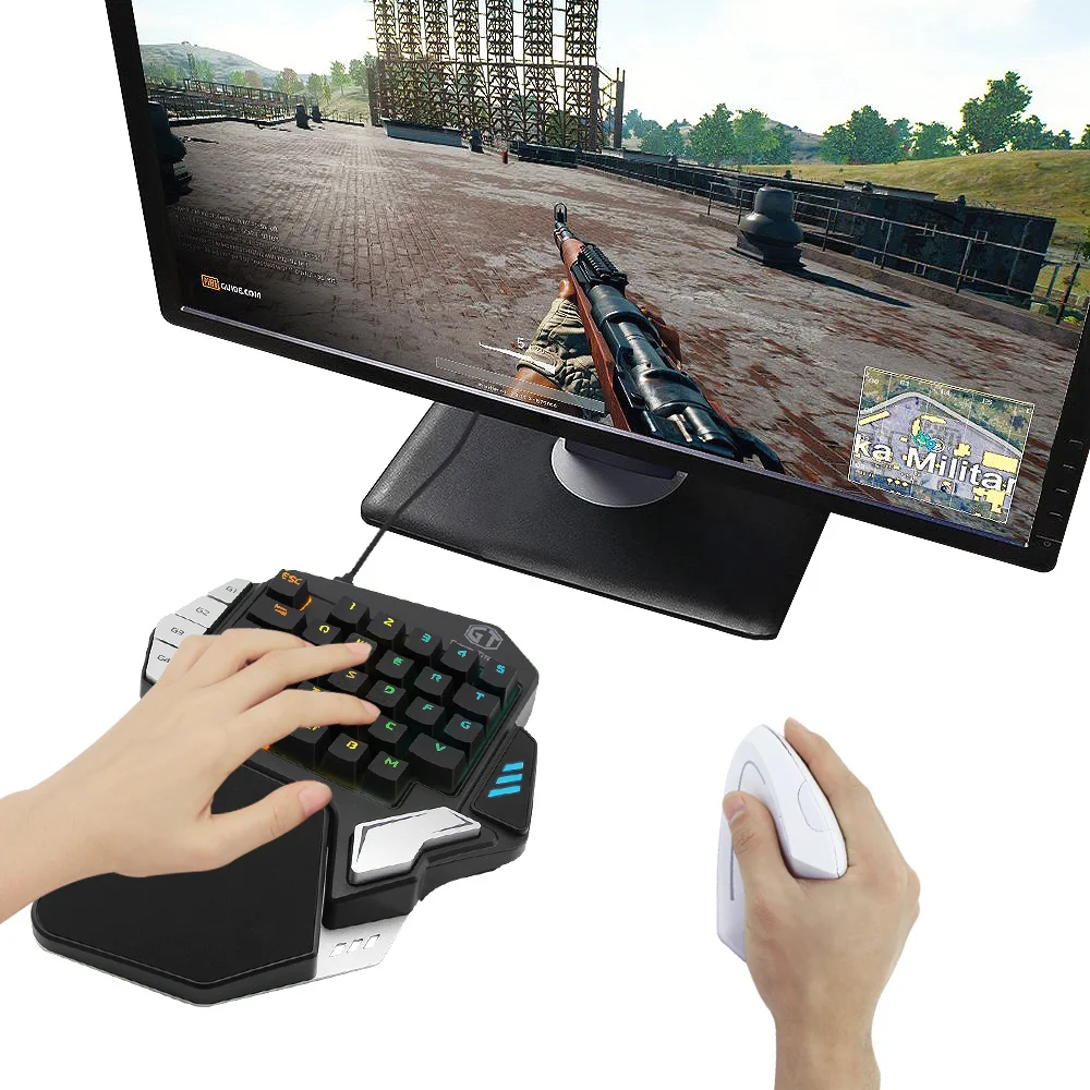 Single Hand Gaming keyboard