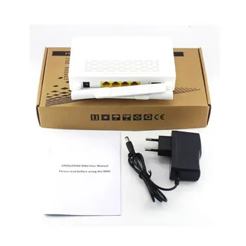 

Four-port EPON ONU Terminal With 1G3F+WIFI+POTS Voice Apply To FTTH Mode Mini Fiber Optic Modem Router Firmware