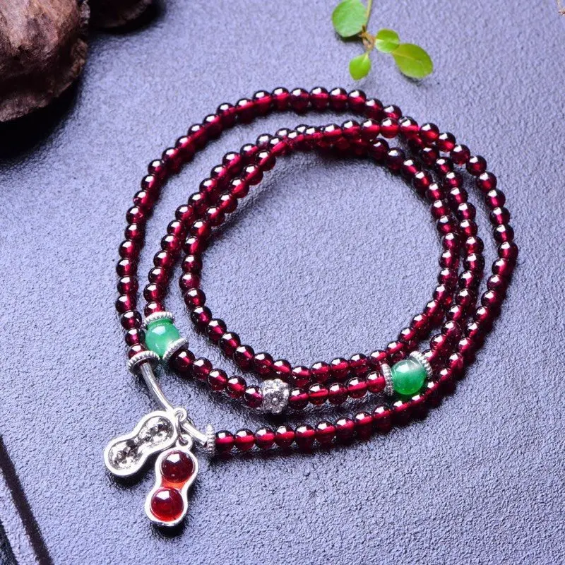 

Pure natural garnet bracelet gioielli bizuteria damska joias feminina bracelets diamond bracelet moda feminina