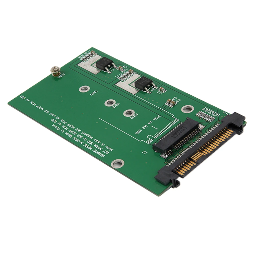 SFF 8639 NVME U.2 PCIe to NGFF M.2 (M-key) SSD Adapter Card Converter