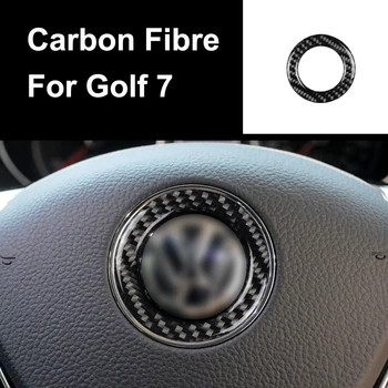 

Car Steering Wheel Emblem for 2011-2016 VW Volkswagen Golf 6 Golf 7 POLO CC Tiguan PASSAT TOURAN Scirocco BEETLE Car Accessories