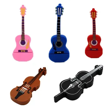 

Usb Flash Drive ViolinGuitar Pen Drive Musical Instruments Memory Stick 4G 8G 16G 32GB 64G 128G 256GB Pendrive Flash Memory Card