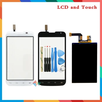 

High Quality 4.5" For LG Optimus L70 D325 Lcd Display Screen + Touch Screen Digitizer Sensor + Tools Free Shipping