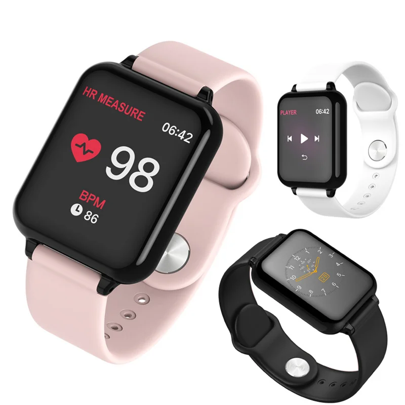 

B57 Men and Women Smart Watch Men and Women Smart Watch Fitness Bracelet Tracker Heart Rate Monitoring Men and Women Sports Digi