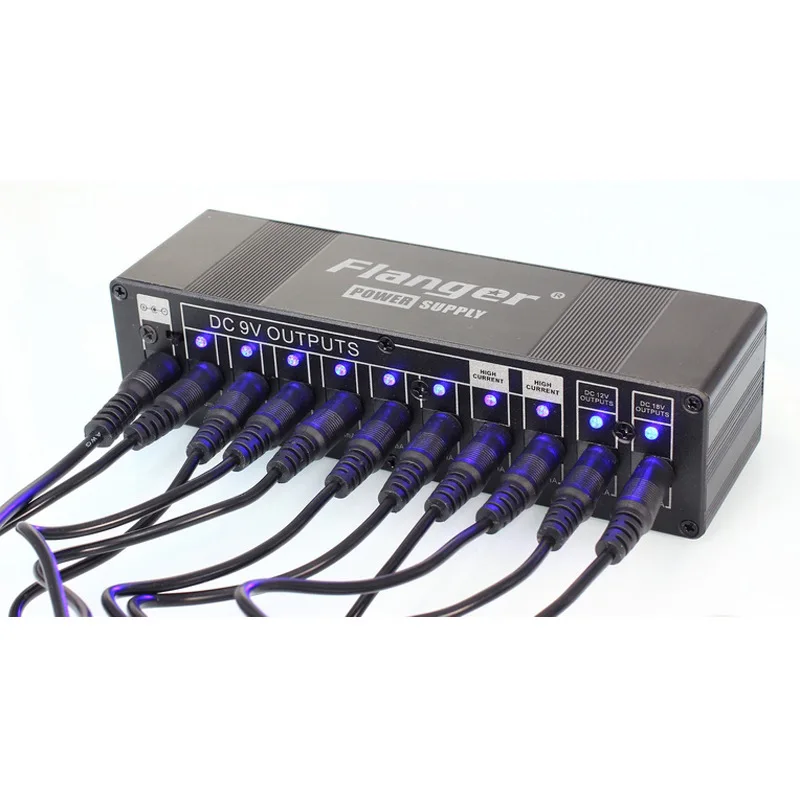 

Flanger Flageboiler Electric Guitar Effector Single Block Power Supply 10-Way Separate Multi-Channel Noiseless 9V12V18V