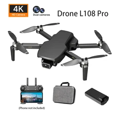 Mini Dron L108 con GPS, 5G, Wifi, 4K, cámara Dual HD, Control remoto, cuadricópteros con cámara Hd 4K, juguetes para niños