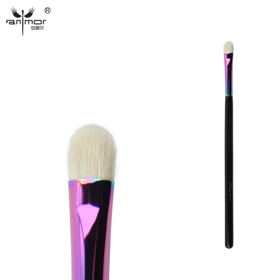 Anmor Goat Hair Small Eyeshadow Brush High Quality Eye Makeup Brushes for Daily or Professional Make Up maquillage | Красота и