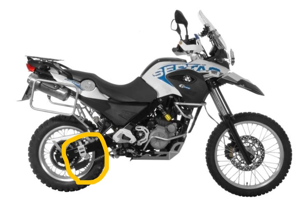 Защита цепи для BMW F650GS/DAKAR/G650GS/Sertao