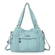 Angelkiss/женские модные вместительные сумки, множество карманов, сумка на плечо, большая сумка-шоппер через плечо, сумка с ручкой сверху, сумка-портфель