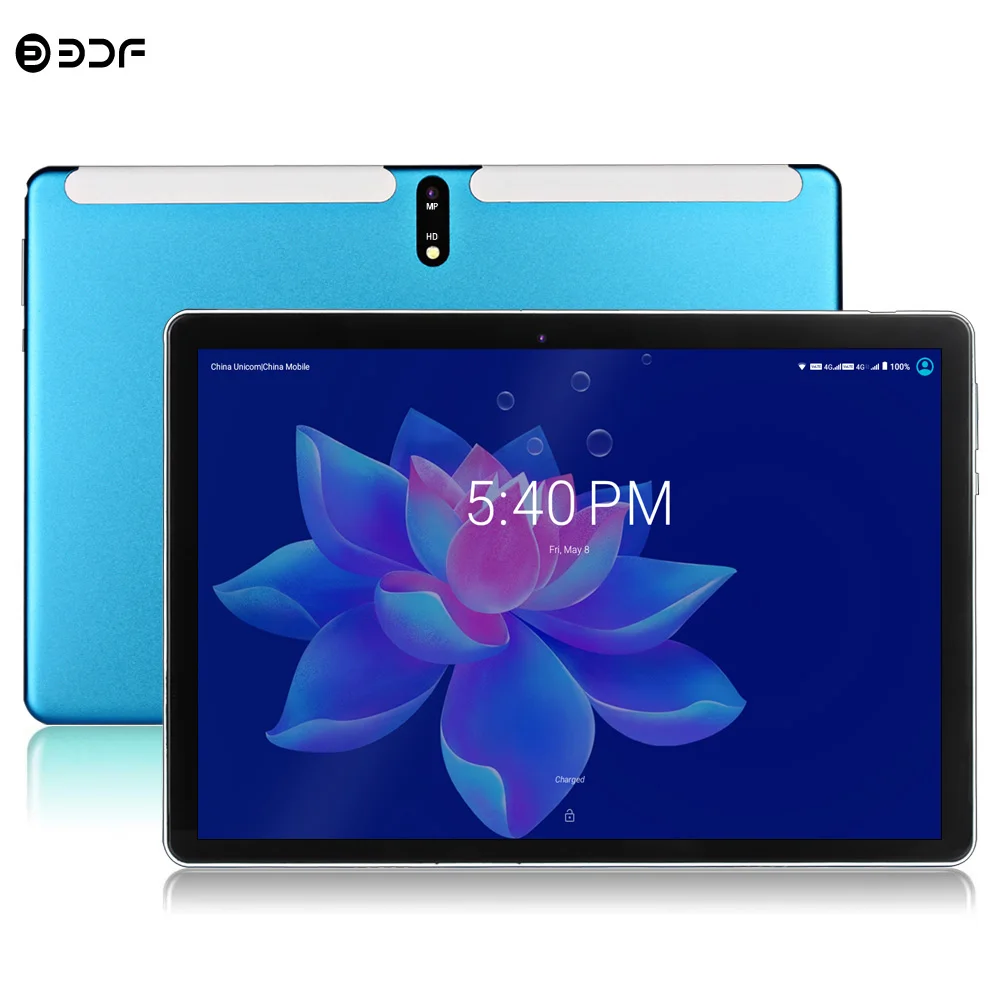 Планшет Google Play на Android 9 0 восемь ядер экран 10 дюймов 4G|android tablet pc|tablet pcphone call |