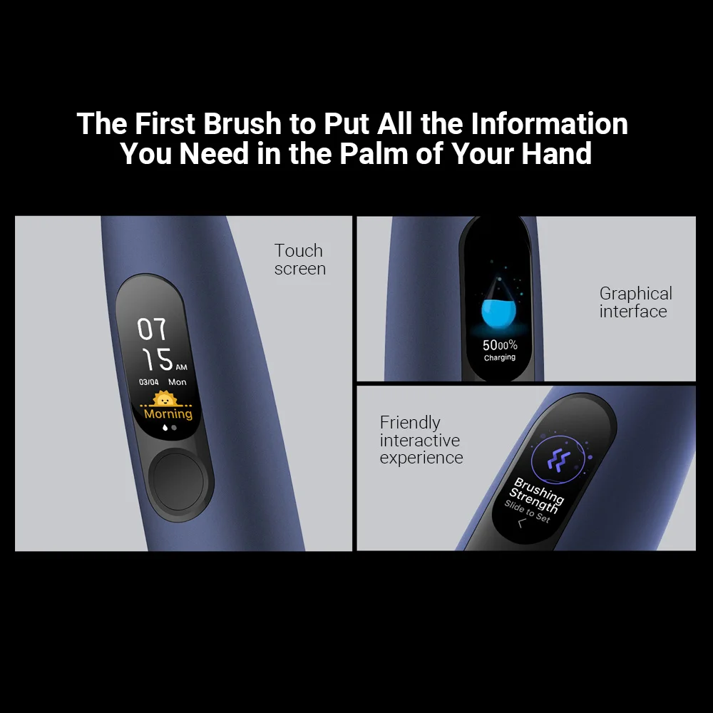 Oclean X Pro Smart Sonic Electric Toothbrush with Touch Screen
