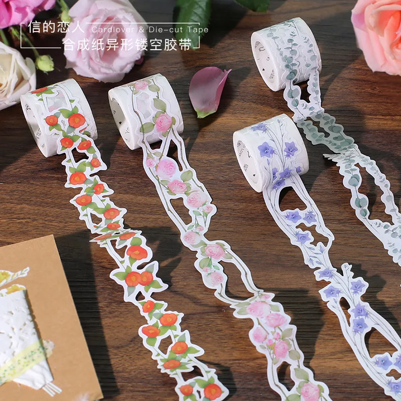 

10 pcs/lot Washi Masking Tapes Flowers Decorative Adhesive Scrapbooking DIY Paper Japanese Stickers 3m