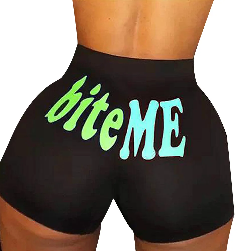 2020 Candy Shorts Women Mini Booty Trousers Summer Fitness Push Up Multicolor Club Party Shorts