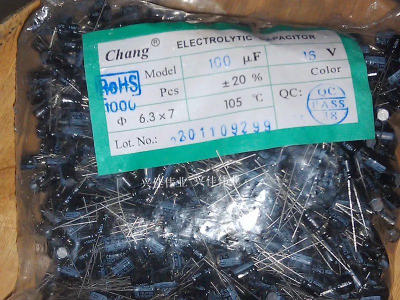 16V100UF 100 мкФ 16V 6 3*7 мм/6*7 мм | Обустройство дома