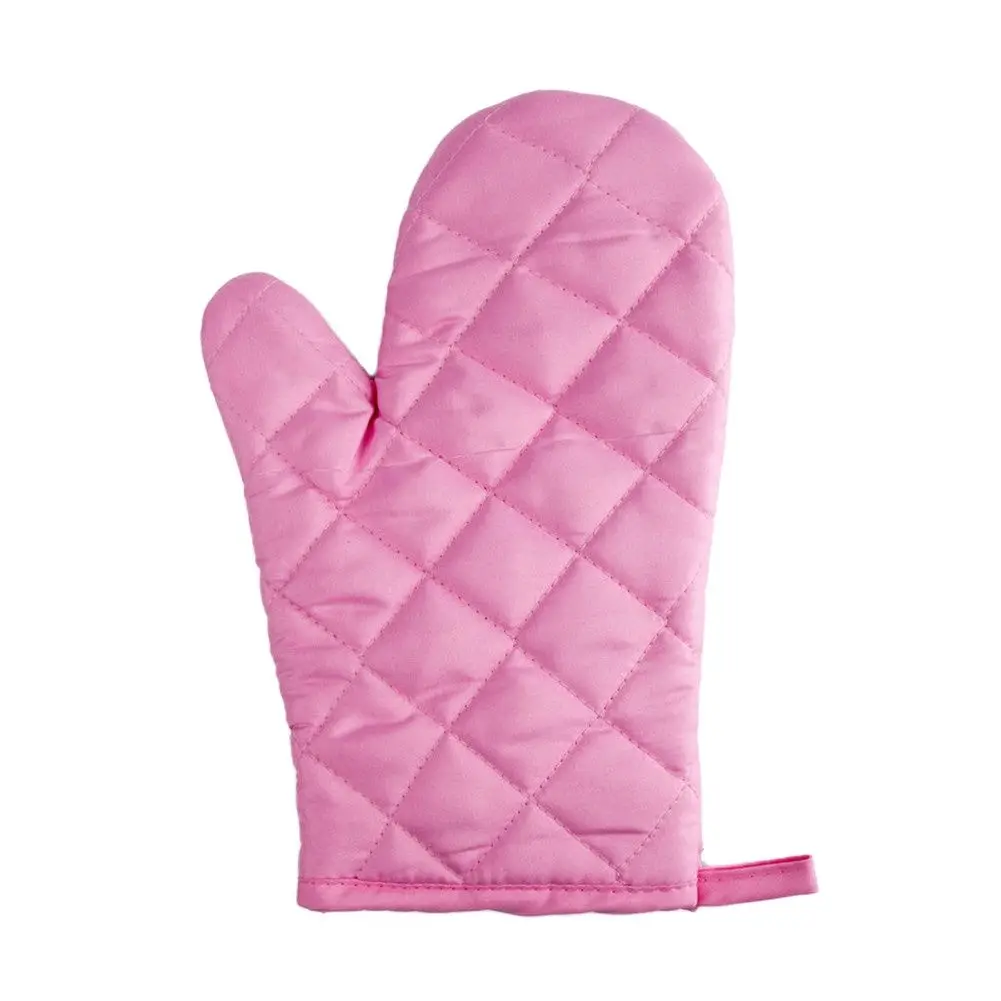 1 Pcs Silver-Coated Heat-Proof Kitchen Cooking T/C Fabric Oven Glove Non-slip Thickening High Temperature Oven Bakery Gloves